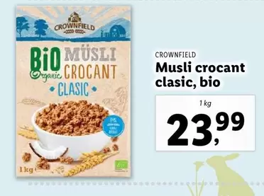 Musli crocant clasic, bio