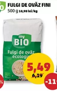 Fulgi de ovăz fini
