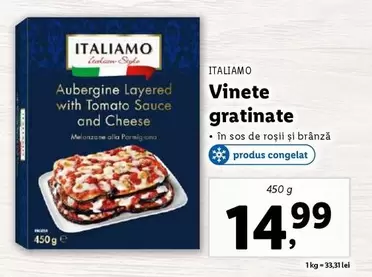 Vinete gratinate