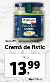 Cremă de fistic