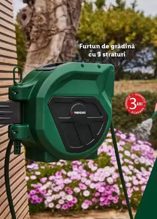 Furtun de grădină cu 3 straturi
