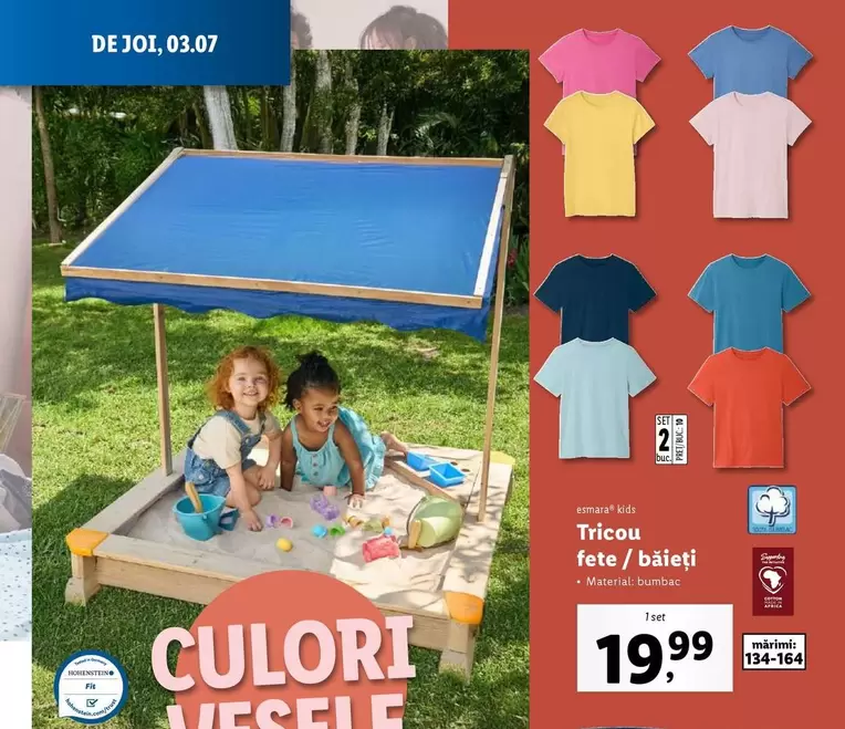 Tricou fete / băieți