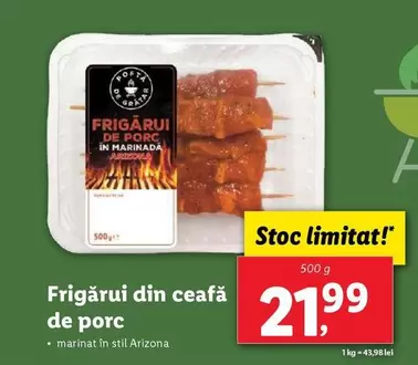 Frigărui din ceafă de porc