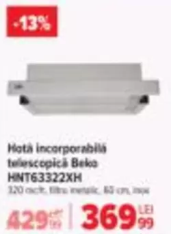Beko - Hota incorporabilä telescopica HINT63322XH