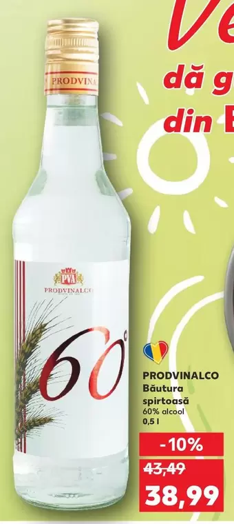 Băutura spirtoasă 60%
