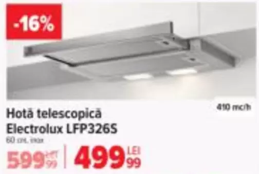 Electrolux - Hotă telescopica LFP3265