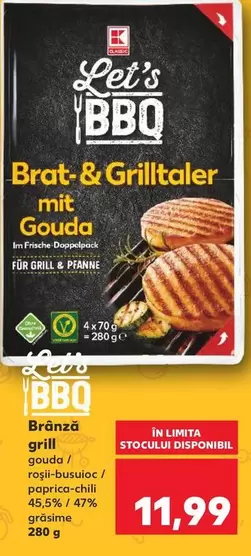 Brat-& Grilltaler mit Gouda