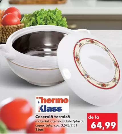 Caserolă termică