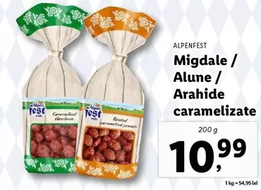 Migdale / Alune / Arahide caramelizate