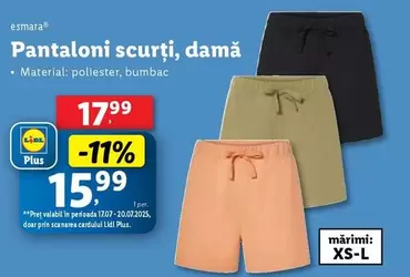 Pantaloni scurți, damă