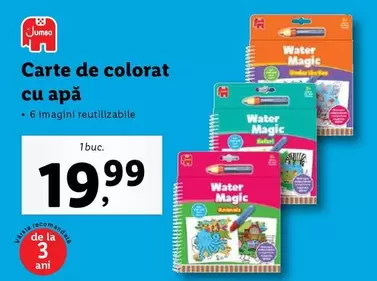 Carte de colorat cu apă