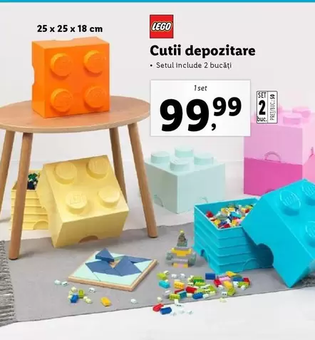 Lego - Cutii depozitare