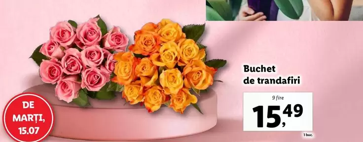 Buchet de trandafiri