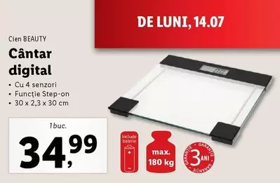 Cântar digital