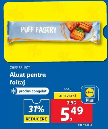 Aluat pentru foitaj