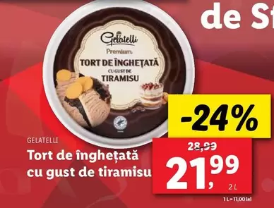 Tort de înghețată