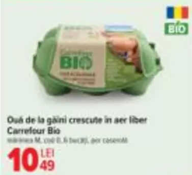 Ouă de la găini crescute în aer liber