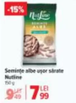 Nutline - Semințe albe ușor sărate
