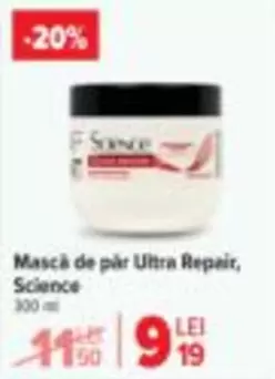 Mască de păr Ultra Repair