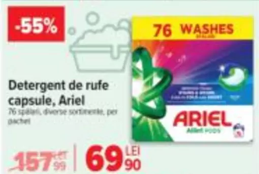 Ariel - Detergent de rufe capsule