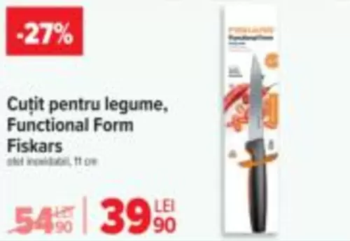 Cuțit pentru legume, Functional Form