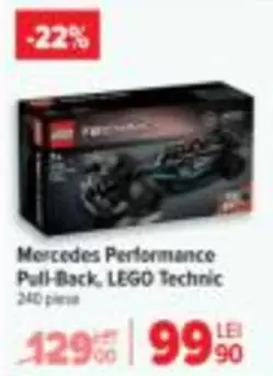 Lego - Mercedes Performance Pull-Back, LEGO Technic