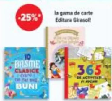 la gama de carte Editura Girasol!