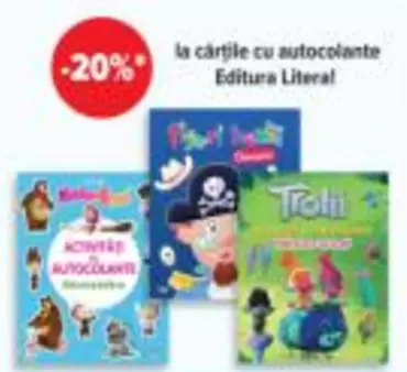 cărțile cu autocolante