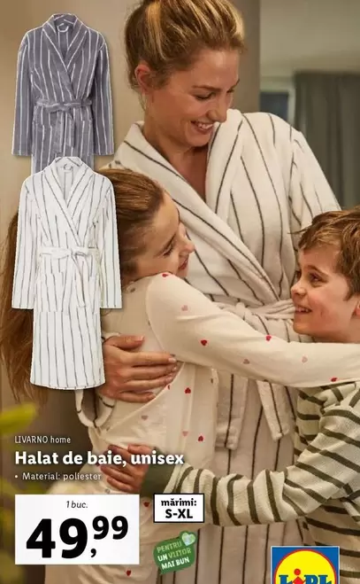 Halat de baie, unisex