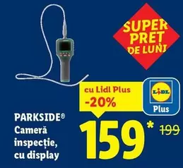 Cameră inspecţie, cu display