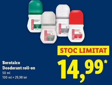 Deodorant roll-on