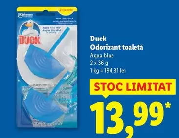 Odorizant toaletă Aqua blue