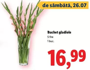 Buchet gladiole