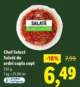 Salată de ardei capia copt