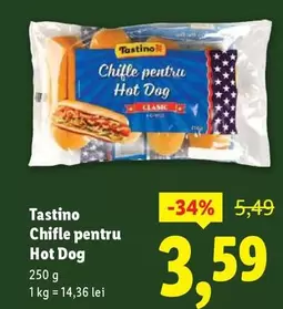 Chifle pentru Hot Dog
