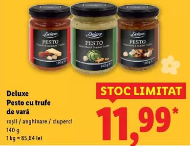 Pesto cu trufe de vară