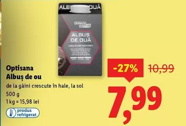Alb - uş de ou