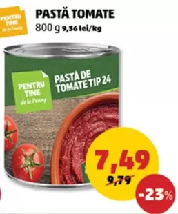 PASTĂ TOMATE
