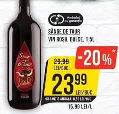 SÂNGE DE TAUR