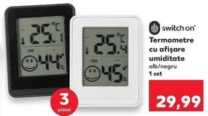 Termometre cu afişare umiditate