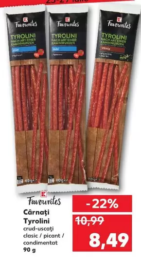 Cârnaţi Tyrolini