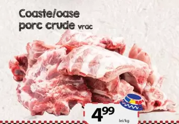 Coaste/oase porc crude vrac
