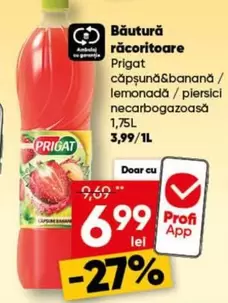 căpşună&banană / lemonadă/piersici
