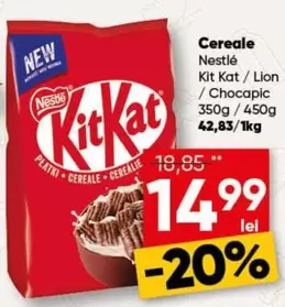 Kit Kat / Lion / Chocapic