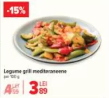Legume grill mediteraneene