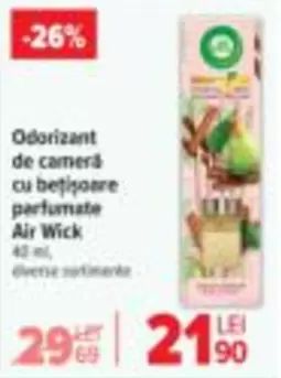 Odoriant de cameră cu bețișoare parfumate