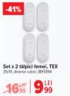 Set x 2 tälpici femei, TEX