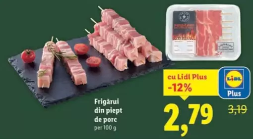 Frigărui din piept de porc