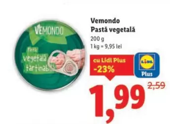 Pastă vegetală