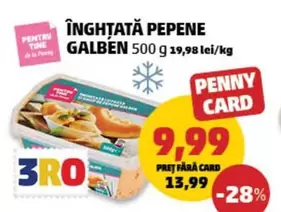 ÎNGHȚATĂ PEPENE GALBEN